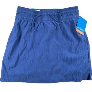 Columbia Boundless Trek Active Skort Womens Small Blue Gorpcore Tennis Golf